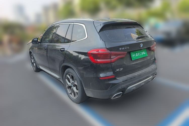 Used BMW X3 2021 xDrive28i Luxury Package Rear Left 45 Deg