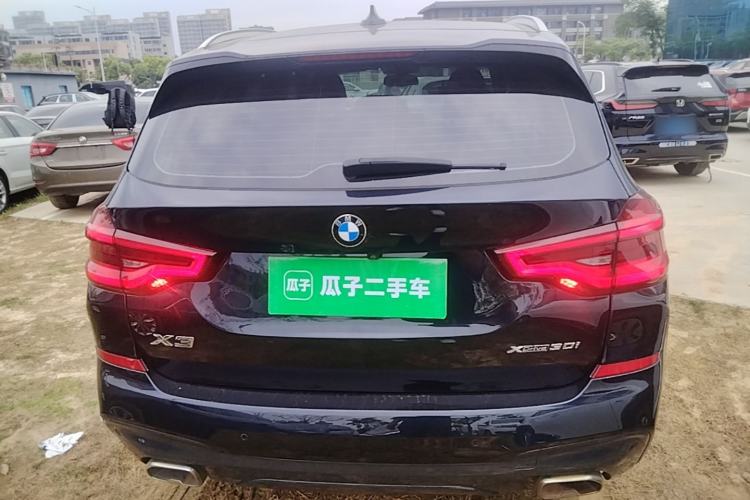 Used BMW X3 2021 xDrive30i Luxury Model with M Sport Package Rear