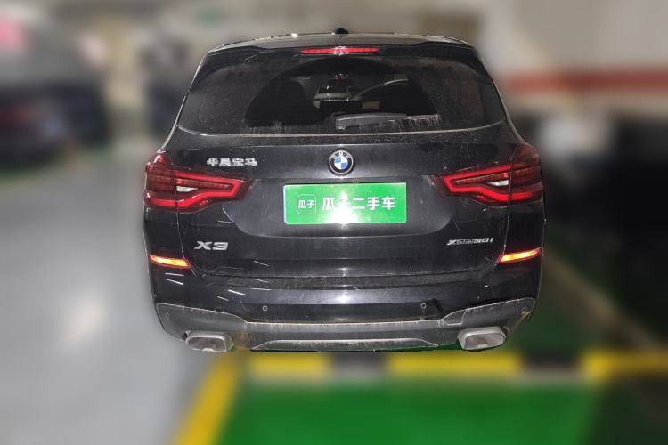 Used BMW X3 2021 xDrive30i Luxury Model with M Sport Package Rear