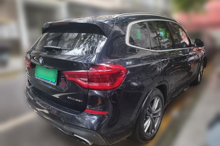 Used BMW X3 2021 xDrive25i M Sport Package Rear Right 45 Deg