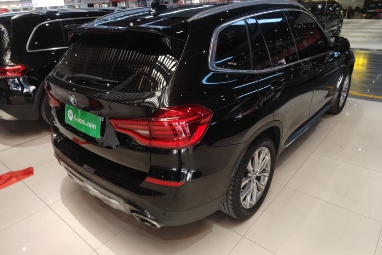 Used BMW X3 2021 xDrive25i Luxury Package Rear Right 45 Deg
