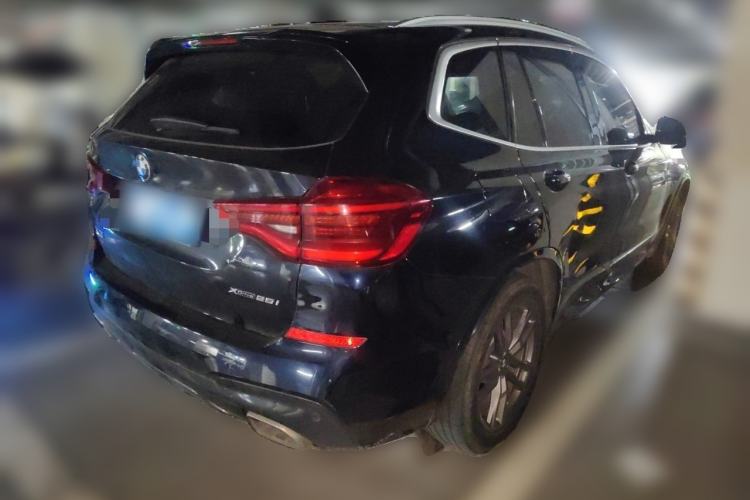 Used BMW X3 2021 xDrive25i M Sport Package Rear Right 45 Deg