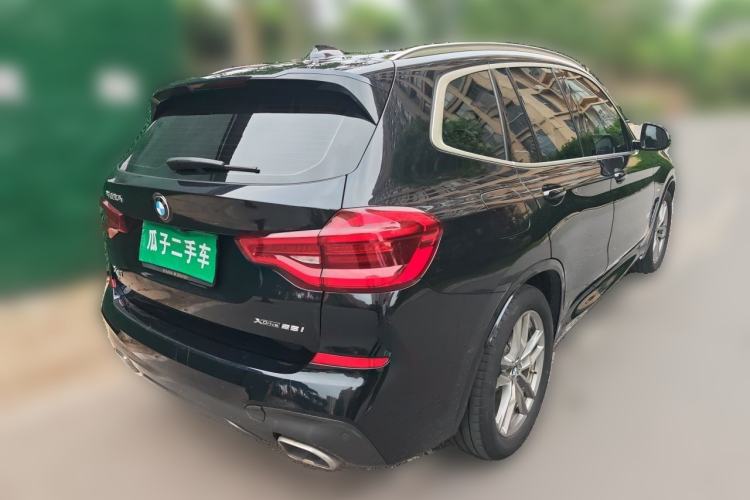 Used BMW X3 2021 xDrive25i M Sport Package Rear Right 45 Deg