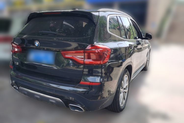 Used BMW X3 2021 xDrive25i Luxury Package Rear Right 45 Deg