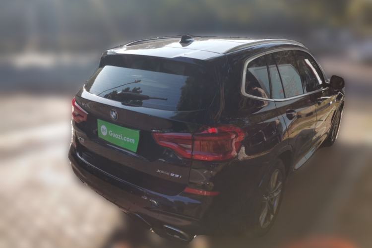 Used BMW X3 2021 xDrive25i M Sport Package Rear Right 45 Deg