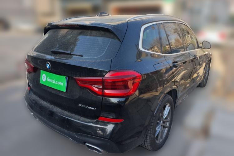 Used BMW X3 2021 xDrive25i M Sport Package Rear Right 45 Deg