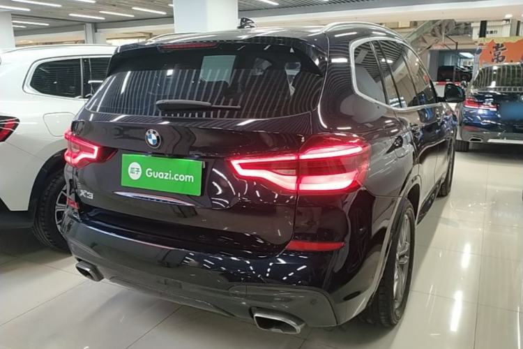 Used BMW X3 2021 xDrive25i M Sport Package Rear Right 45 Deg