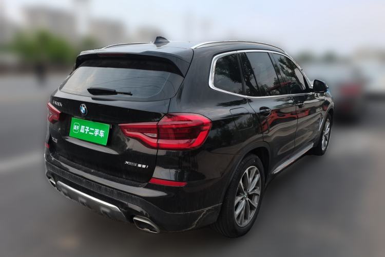 Used BMW X3 2021 xDrive25i Luxury Package Rear Right 45 Deg