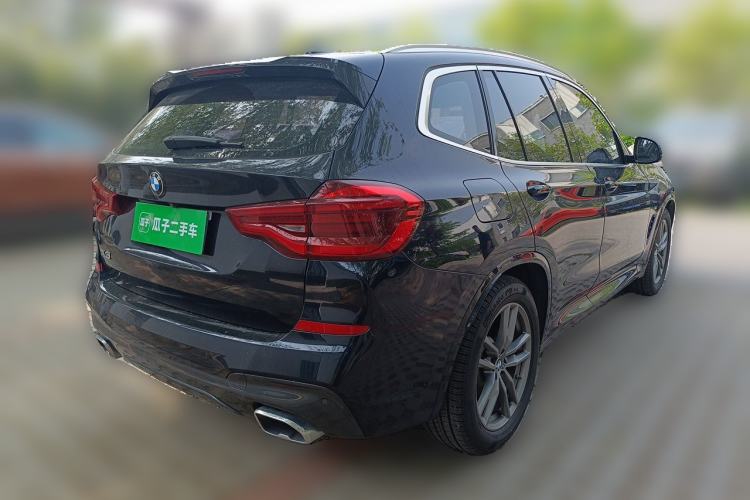 Used BMW X3 2021 xDrive25i M Sport Package Rear Right 45 Deg
