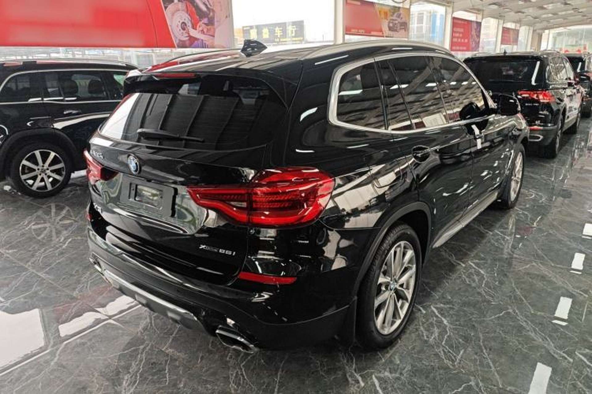 Used BMW X3 2021 xDrive25i Luxury Package Rear Right 45 Deg