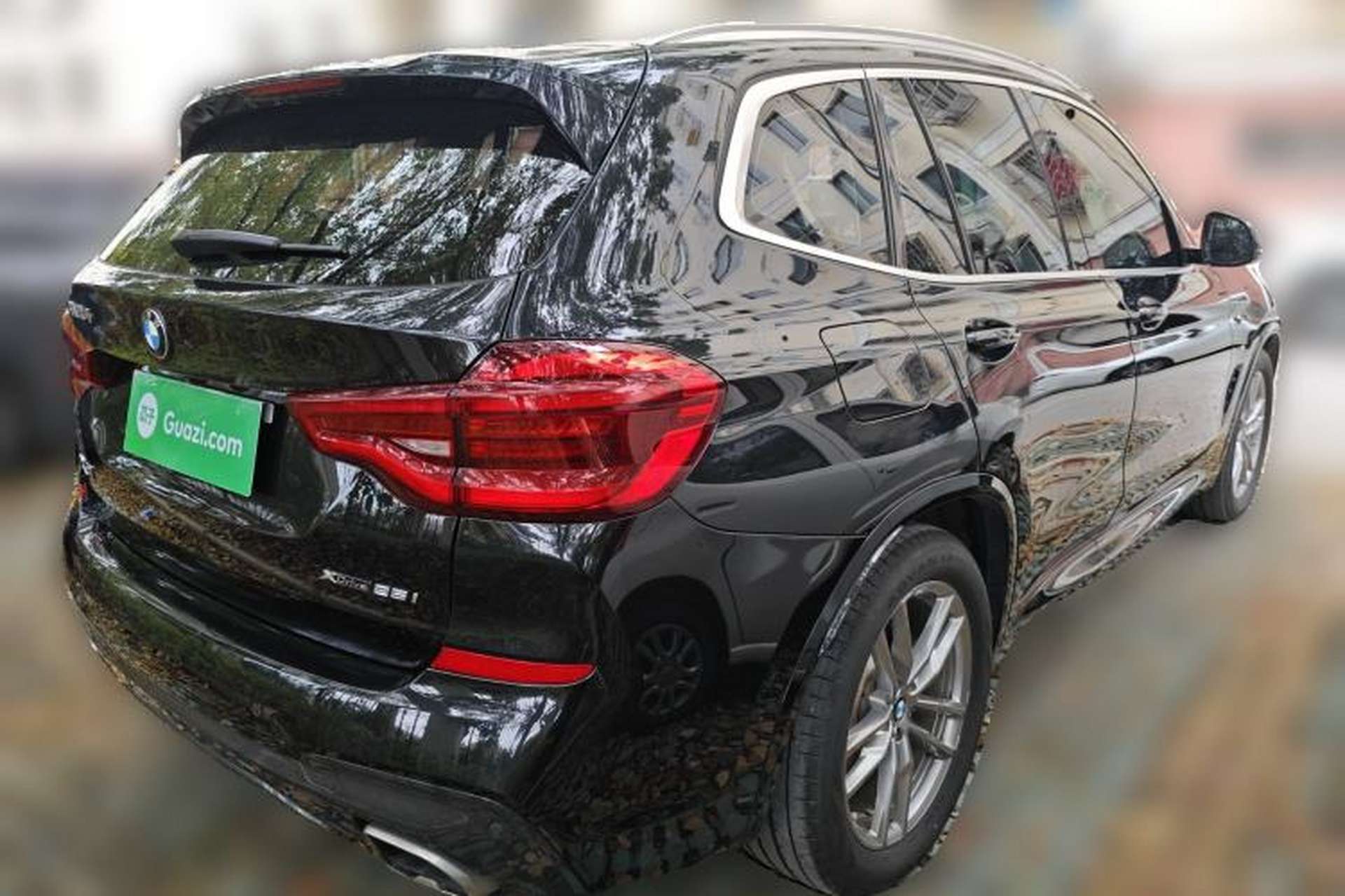 Used BMW X3 2021 xDrive25i M Sport Package Rear Right 45 Deg