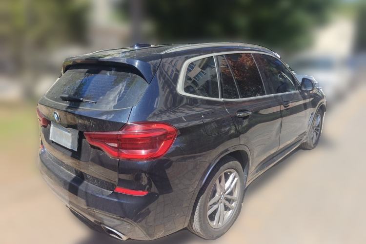 Used BMW X3 2021 xDrive28i Luxury Package Rear Right 45 Deg