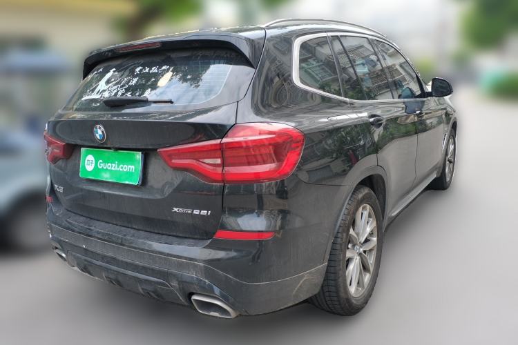Used BMW X3 2021 xDrive25i Luxury Package Rear Right 45 Deg