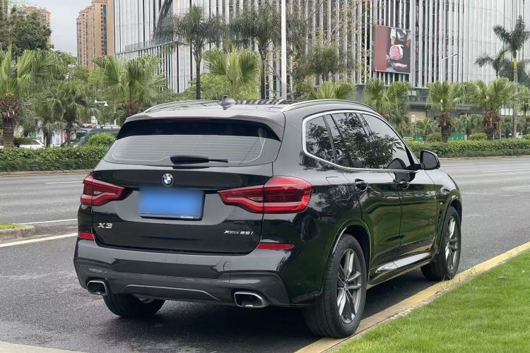 Used BMW X3 2021 xDrive25i M Sport Package Rear Right 45 Deg