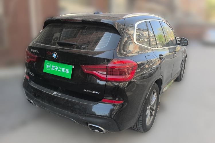 Used BMW X3 2021 xDrive25i M Sport Package Rear Right 45 Deg