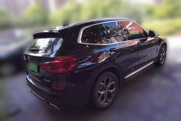 Used BMW X3 2021 xDrive28i Luxury Package Rear Right 45 Deg