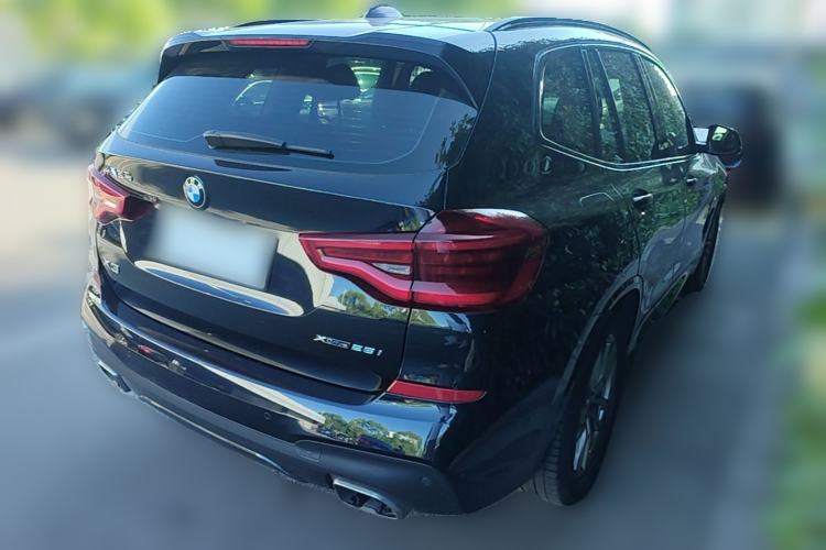 Used BMW X3 2021 xDrive28i M Sport Package Rear Right 45 Deg
