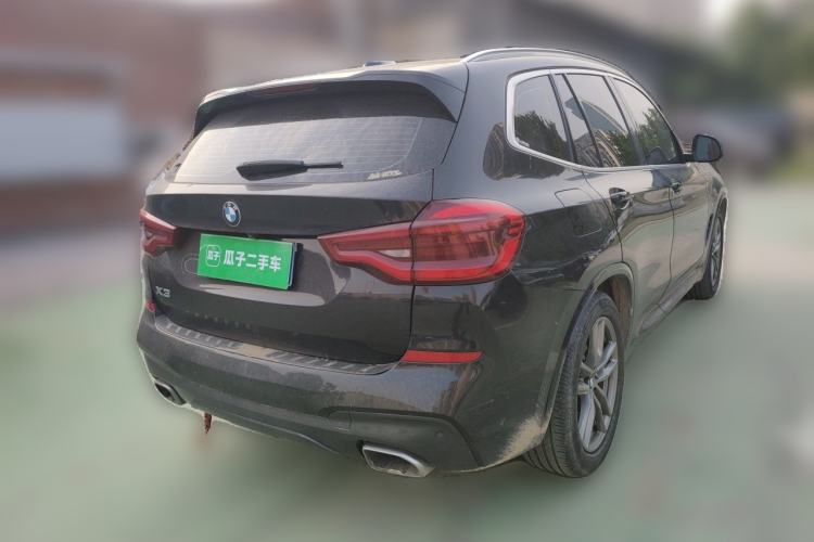 Used BMW X3 2021 xDrive25i M Sport Package Rear Right 45 Deg