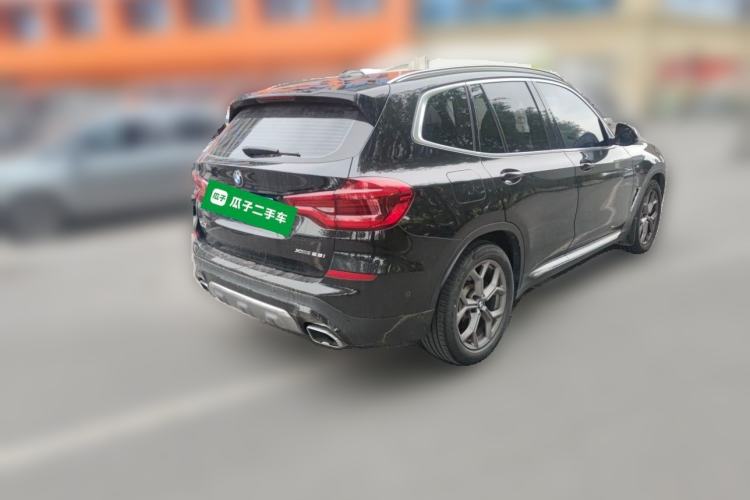 Used BMW X3 2021 xDrive28i Luxury Package Rear Right 45 Deg