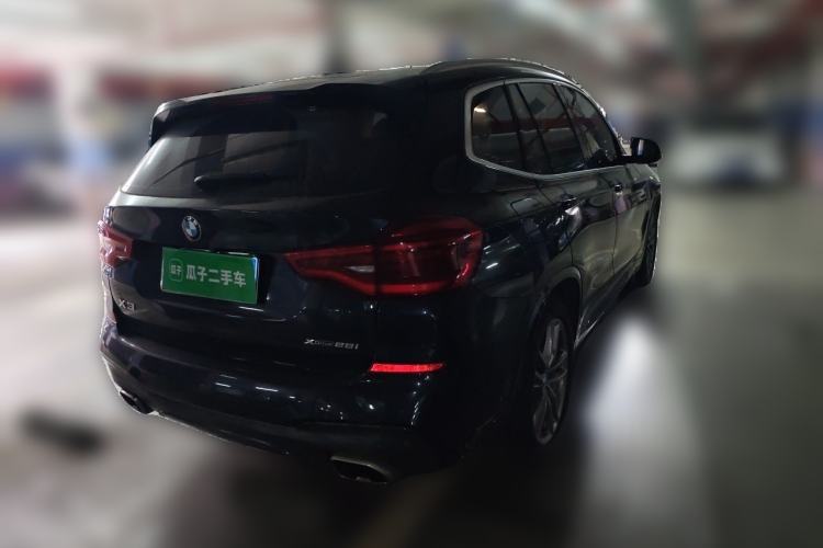 Used BMW X3 2021 xDrive28i M Sport Package Rear Right 45 Deg