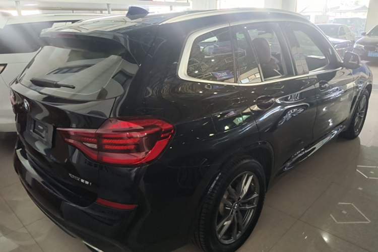 Used BMW X3 2021 xDrive25i M Sport Package Rear Right 45 Deg