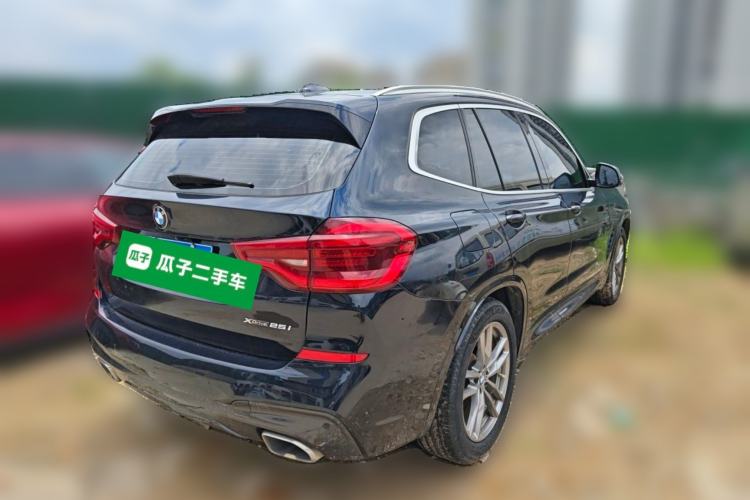 Used BMW X3 2021 xDrive25i M Sport Package Rear Right 45 Deg