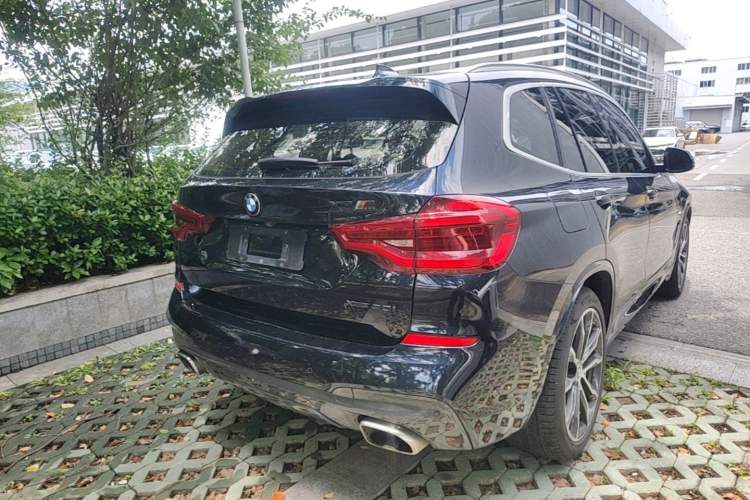 Used BMW X3 2021 Restyled xDrive30i Leading Edition M Sport Package Rear Right 45 Deg