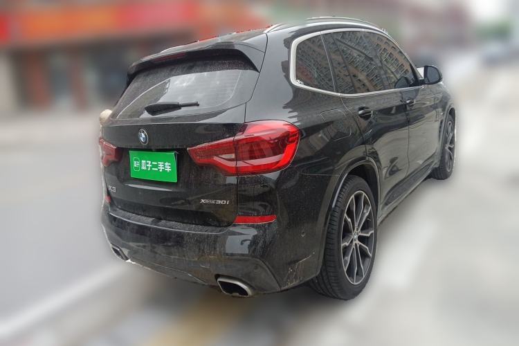 Used BMW X3 2021 Restyled xDrive30i Leading Edition M Sport Package Rear Right 45 Deg