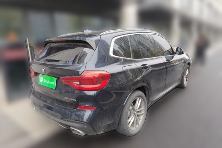 Used BMW X3 2021 xDrive25i M Sport Package Rear Right 45 Deg