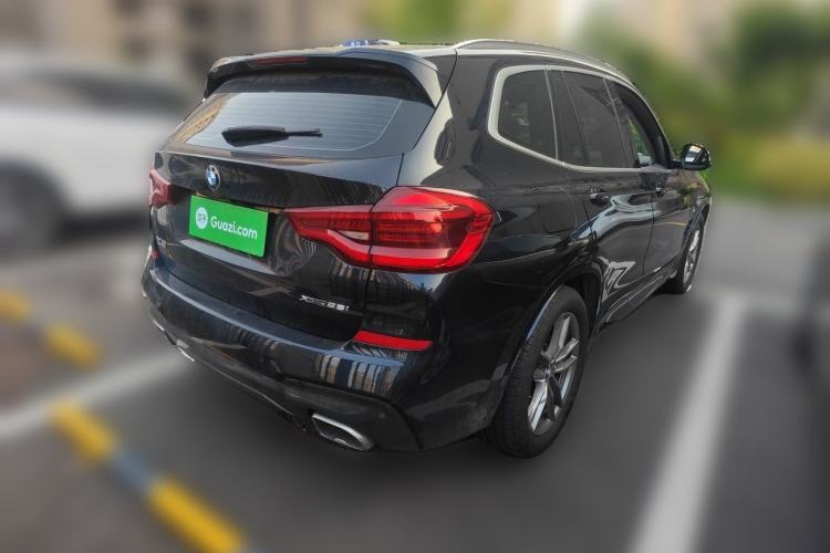 Used BMW X3 2021 xDrive25i M Sport Package Rear Right 45 Deg