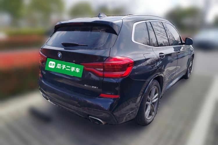 Used BMW X3 2021 xDrive28i M Sport Package Rear Right 45 Deg