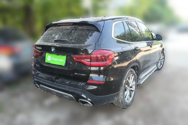 Used BMW X3 2021 xDrive25i Luxury Package Rear Right 45 Deg