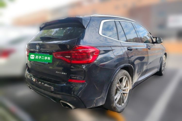 Used BMW X3 2021 xDrive28i Luxury Package Rear Right 45 Deg