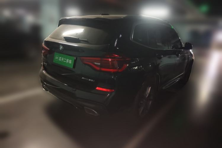 Used BMW X3 2021 xDrive25i M Sport Package Rear Right 45 Deg