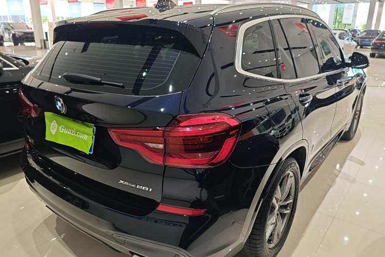 Used BMW X3 2021 xDrive28i M Sport Package Rear Right 45 Deg