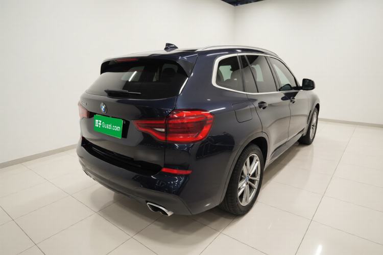Used BMW X3 2021 xDrive25i M Sport Package Rear Right 45 Deg