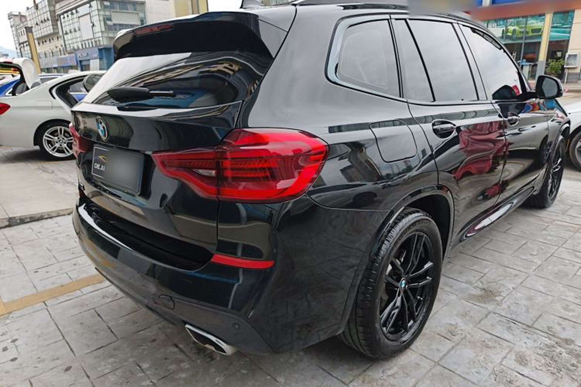 Used BMW X3 2021 xDrive25i M Sport Package Rear Right 45 Deg
