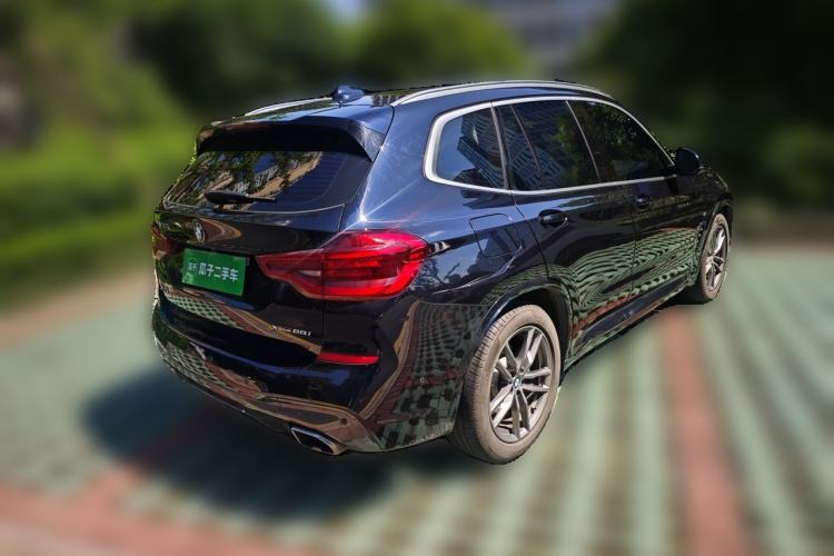 Used BMW X3 2021 xDrive28i M Sport Package Rear Right 45 Deg