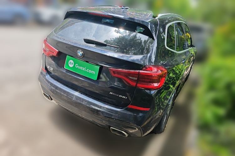 Used BMW X3 2021 xDrive25i M Sport Package Rear Right 45 Deg