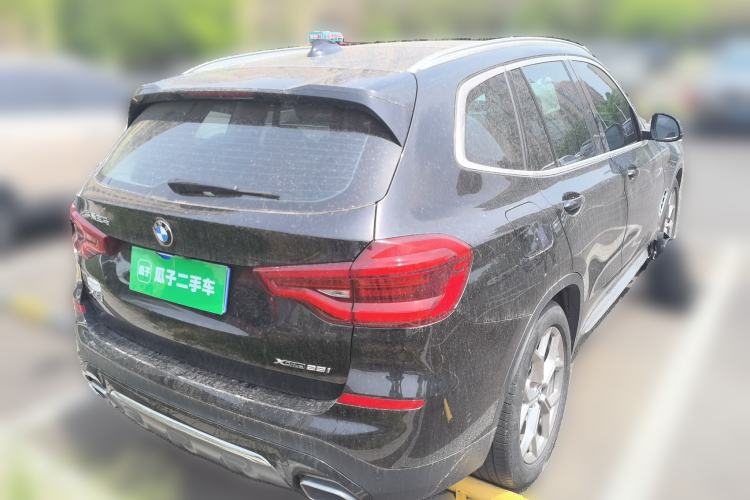 Used BMW X3 2021 xDrive28i Luxury Package Rear Right 45 Deg