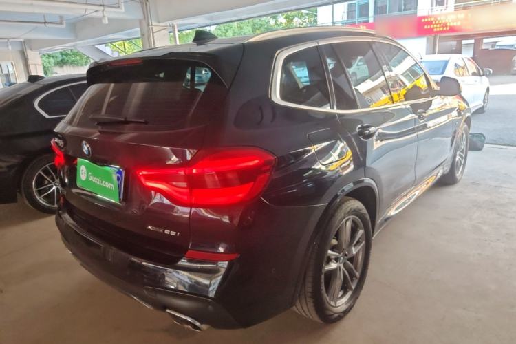 Used BMW X3 2021 xDrive28i M Sport Package Rear Right 45 Deg