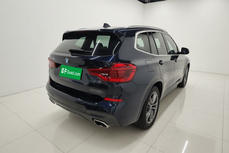 Used BMW X3 2021 xDrive25i M Sport Package Rear Right 45 Deg