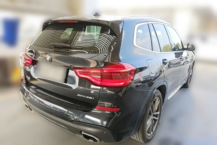 Used BMW X3 2021 xDrive25i M Sport Package Rear Right 45 Deg