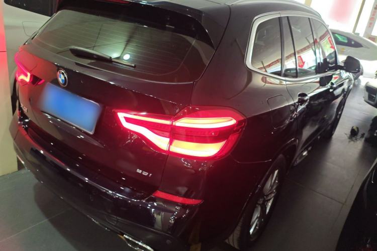 Used BMW X3 2021 xDrive25i M Sport Package Rear Right 45 Deg