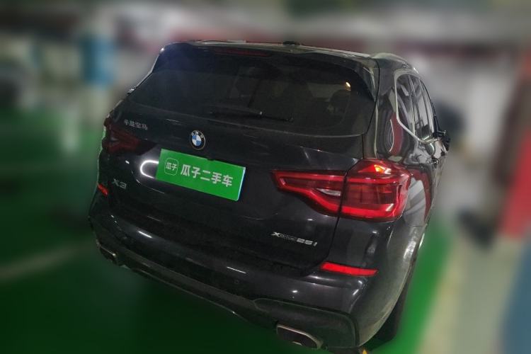 Used BMW X3 2021 xDrive25i M Sport Package Rear Right 45 Deg