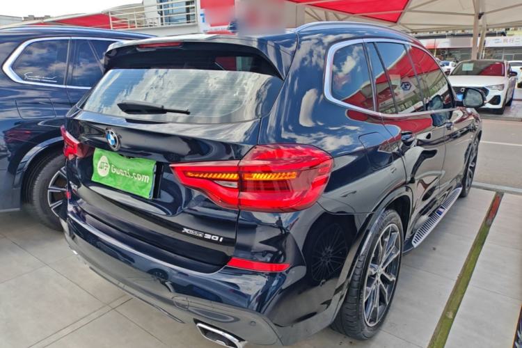 Used BMW X3 2021 Restyled xDrive30i Leading Edition M Sport Package Rear Right 45 Deg