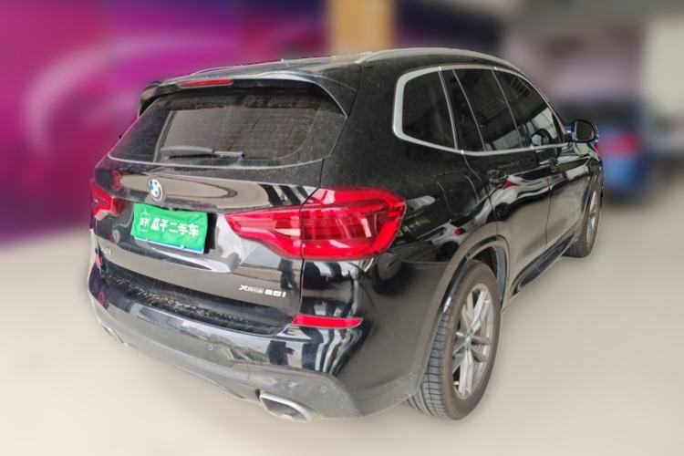 Used BMW X3 2021 xDrive25i M Sport Package Rear Right 45 Deg
