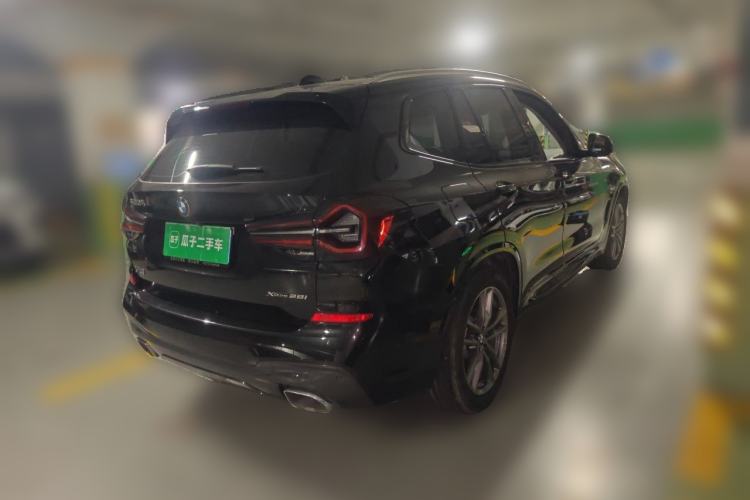 Used BMW X3 2021 xDrive28i M Sport Package Rear Right 45 Deg
