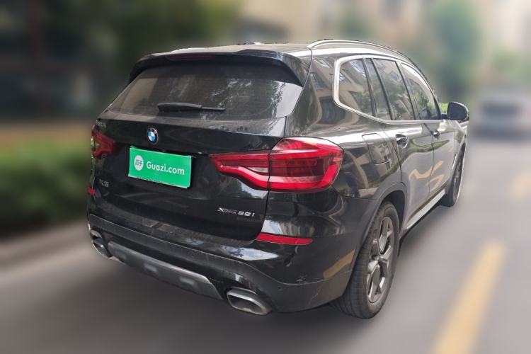 Used BMW X3 2021 xDrive28i Luxury Package Rear Right 45 Deg