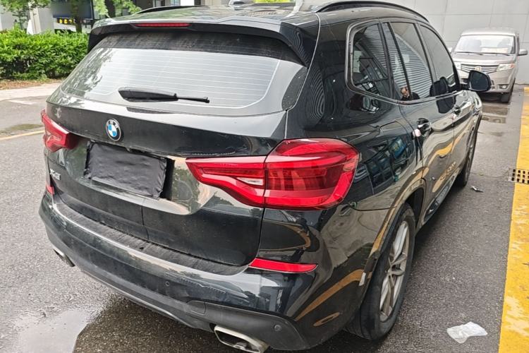 Used BMW X3 2021 xDrive25i M Sport Package Rear Right 45 Deg
